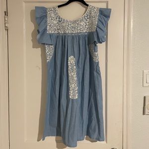 Mi Golondria Mexican Dress (M)